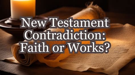 Does The New Testament Contradict Itself About Salvation Youtube