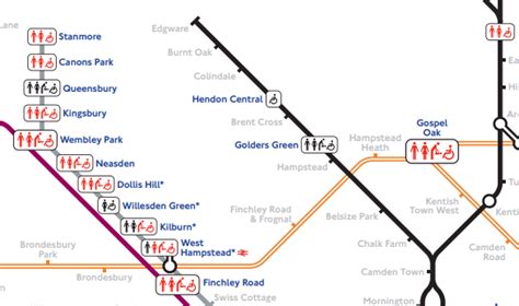 Old Jubilee Line Map