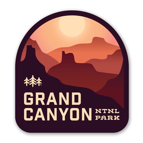 Grand Canyon National Park Sticker Tripine