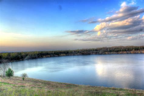 Lake At Dusk In The Black River Forest Image Free Stock Photo