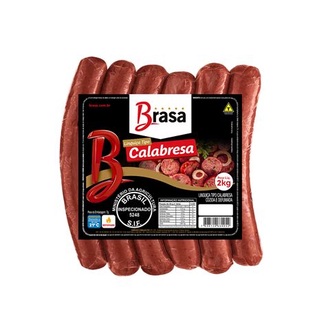 Traditional Calabresa Type Sausage 2kg Brasa