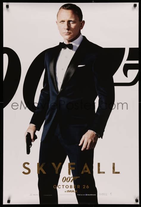 2r797 Skyfall Intl Teaser Ds 1sh 2012 Daniel Craig