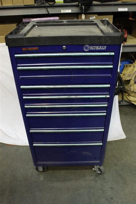 Kobalt Tool Chest With Assorted Tools 10 Pieces Property Room