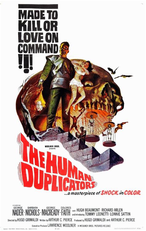 13 The Human Duplicators Made To Kill Or Love On Demand 1965