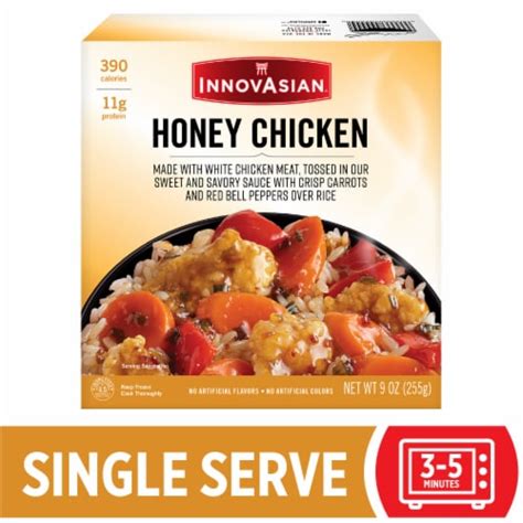Innovasian Honey Chicken Rice Bowl Frozen 9 Oz Ralphs