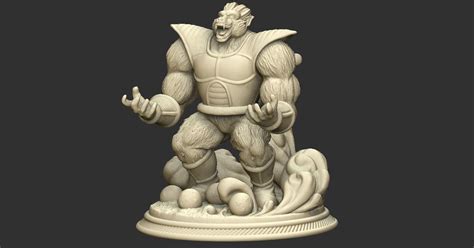 14 free dragon ball 3d models for download, files in 3ds, max, maya, blend, c4d, obj, fbx, with lowpoly, rigged, animated, 3d printable, vr, game. Oozaru Vegeta - Dragon ball Z 3D print model | CGTrader
