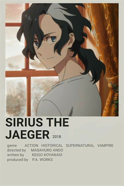 Sirius The Jaeger Polaroid Poster Anime Manhwa Poster