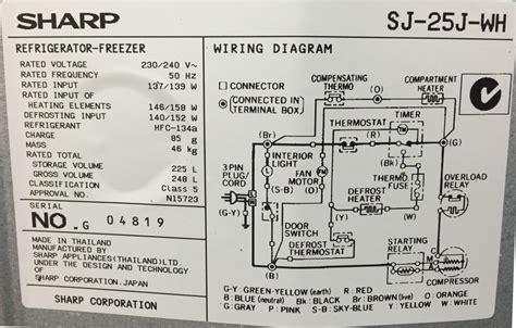 Wiring Diagram For A Refrigerator Compressor SHARONSKARDSKORNER