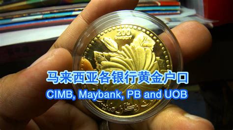 Yes, paper gold (gold investment account) and physical gold. 马来西亚各银行黄金户口: CIMB, Maybank, PB and UOB