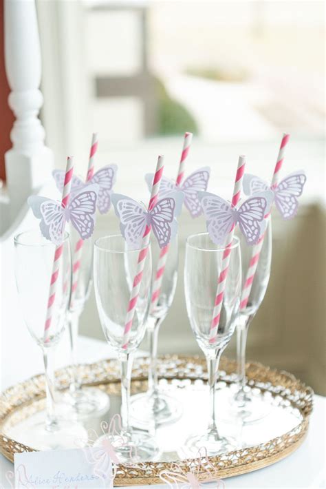 Elegant Inspiration For A Butterfly Garden Tea Party Bridal Shower