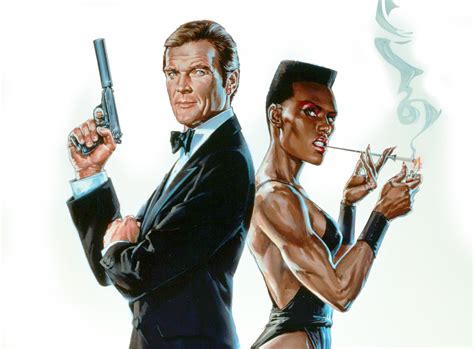 Illustrated The Art Of James Bond A View To A Kill Artwork
