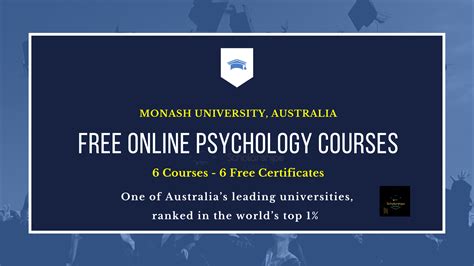 Students in this field will explore the modes involved in normal and abnormal thought, feeling and actions by using psychological facts, methods. Free Online Psychology Courses from Monash University ...