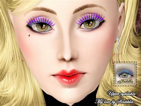 Sintiklias Creations Eyelashes Set My Love By Sintiklia For Sims 3
