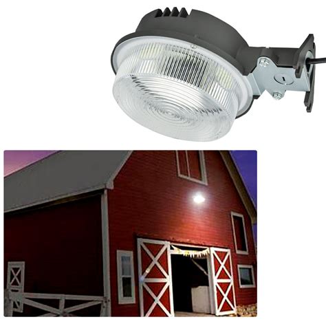 75watt 2pack Of Led Barn Lights Dusk To Dawn Outdoor Area Light5000k