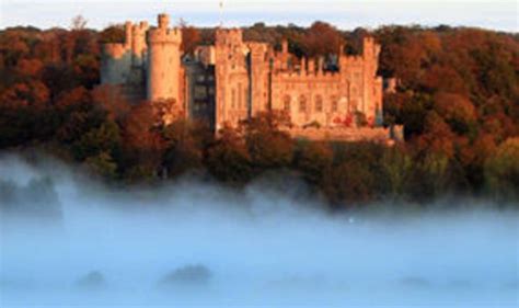 From Out Of The Autumn Mist A Magic Castle Emerges Uk News