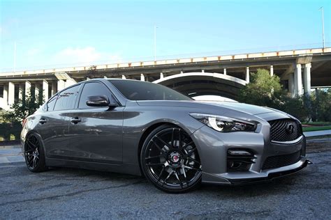 Infiniti Q50 Grey Curva C300 Wheel Front