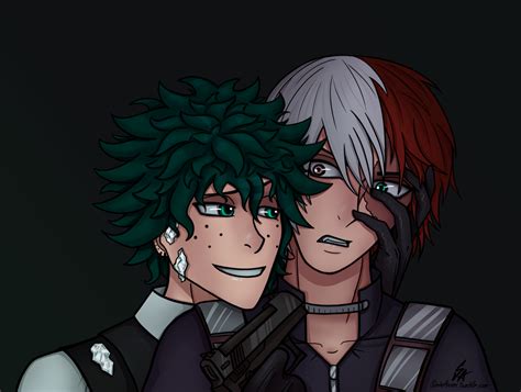 Bnha Izuku Villain Todoroki Villain Deku My Hero Academia Images And