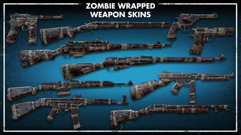 Zombie Wrapped Weapon Skins Epic Games Store