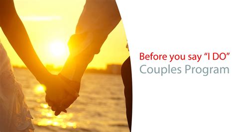 Before You Say I Do Special Couples Program Youtube