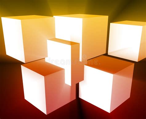 Abstract Cubes Stock Illustration Illustration Of Cube 9577222