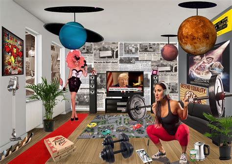 Richard Hamilton Collage Modernised To Fit Todays Society By Keran