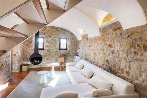 Charming Structures With Interior Stone Walls