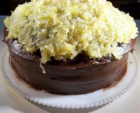 When i recently posted my accidental mocha mousse recipe, one of my readers, samantha, requested this german chocolate cake so that she and her i am more than pleased to add it to www.elanaspantry.com, as german chocolate cake is a. Frugal Antics of a Harried Homemaker: Easy German ...