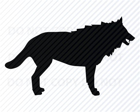 Wolf Vector Image SVG Silhouet Wolven Clipart Wolf SVG Etsy Nederland
