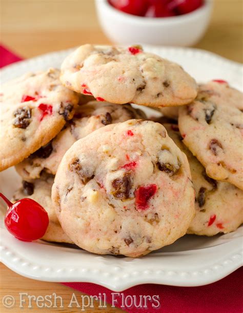 Cherry Almond Date Cookies
