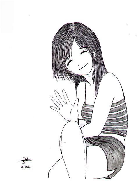 Waving Cute Anime Girl By Kaheljustpaul On Deviantart