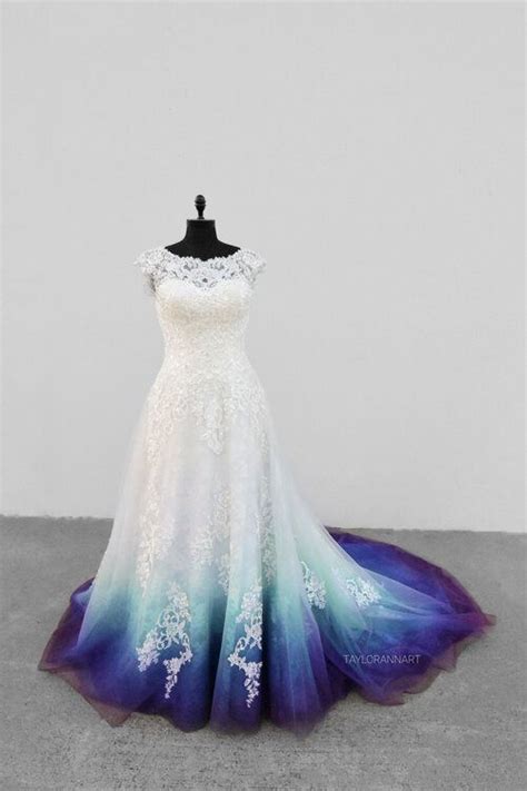 Phoenix 22 — Canvas Bridal Dye Wedding Dress Bridal Gowns Ombre