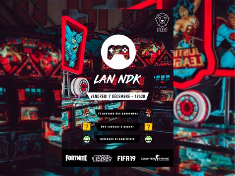 Gaming Event Poster By Kamil Izaret On Dribbble