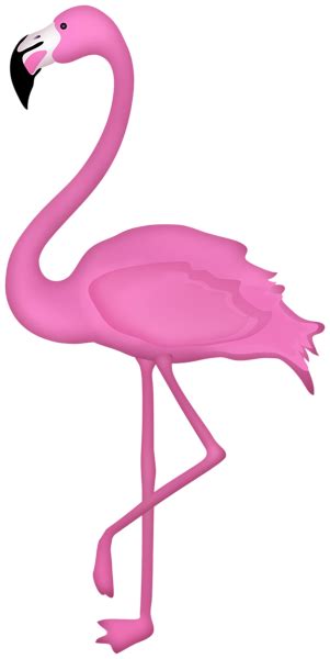 Flamingo Clip Art Flamingo Craft Flamingo Art Print Flamingo