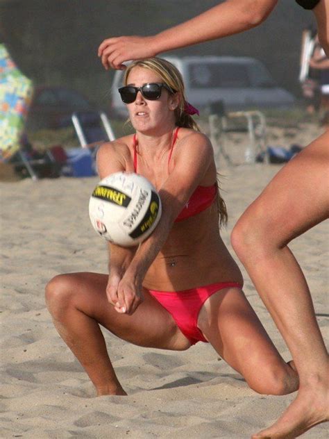 Beach Volleyball Pussy Slips Naked Photo