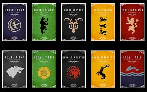 House Sigils House Game Of Thrones Tv Series Colors Sigil Hd