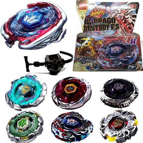 1 Set Fusion Top Rapidity Fight Metal Master Beyblade 4d Launcher Grip