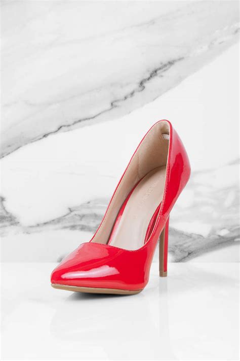 Cherry Bomb Patent Leather Pumps In Red 20 Tobi Us