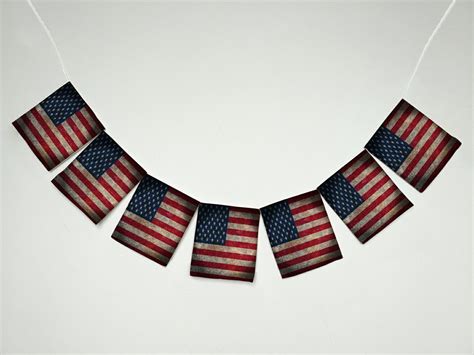 Gckg Vintage Retro Style Us Flag Stars And Stripes American Flag Bule