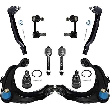 Amazon Com Detroit Axle Front Control Arms W Ball Joints Sway Bars Tie Rods Kit