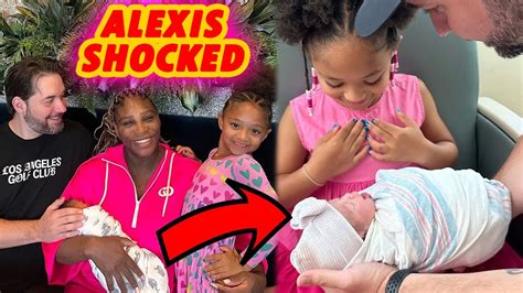 serena williams welcome second daughter she is white and face revealed ohanian shocked youtube