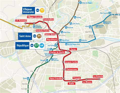 Plan Du Métro De Rennes