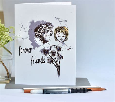 Best Friends Forever Card Friendships Are Always Special Etsy Best