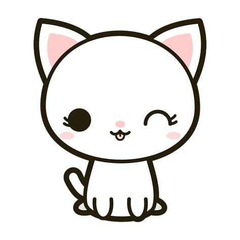 Kitten Clipart Pink Cat Kitten Pink Cat Transparent Free For Download