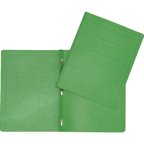 Hilroy 3 Prong Report Cover Green Letter Size Grand And Toy