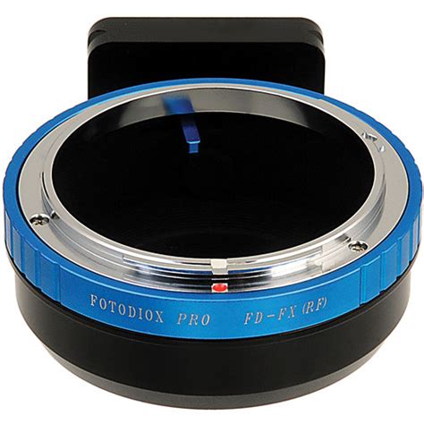 fotodiox canon fd pro lens adapter with tripod mount fd fxrf pro