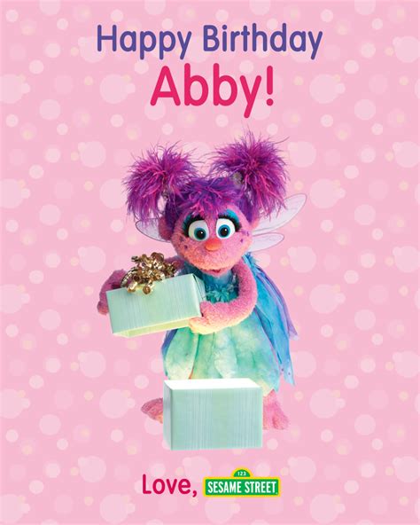 Happy Birthday Abby Cadabby We Hope You Have A Magical Celebration