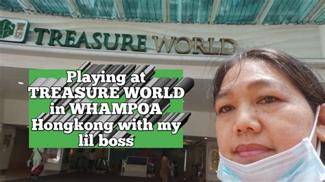 Playing At Treasure World In Whampoa Hongkong With My Lil Boss Youtube