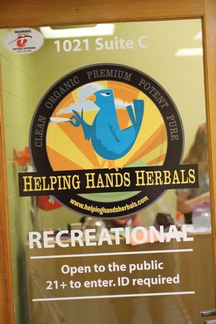 Helping Hands Recreational Dispensary Now Open On Pearl St Downtown