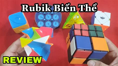 Review Những Con Rubik Biến Thể Độc Lạ Đẹp Cube Rubik Youtube