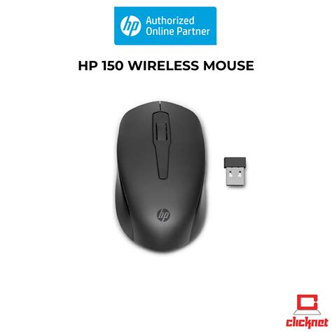 Hp 150 Wireless Mouse Black Lazada